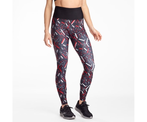 Tenis Saucony Hightail Tight Mujer Bottoms Ropa Negras Print México MX-915-PV